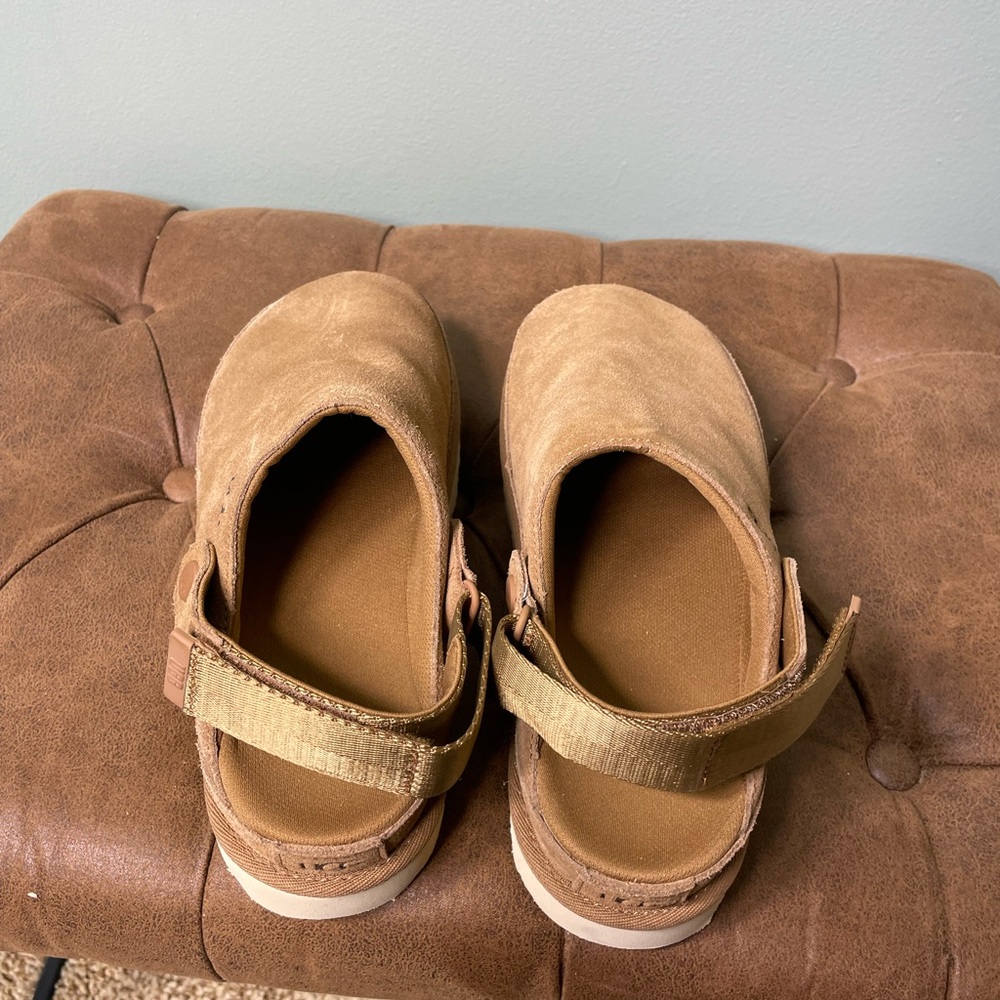 Women’s UGG Suede Slip-On Shoes - Picture 3 of 3